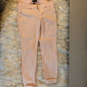 Baby pink denim